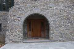 Blue/ Gray Paving, Landing, & Archway