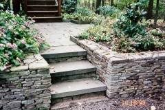 Colonial Walls and Step Risers