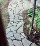 Irregular flagstones