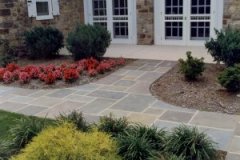 Full Color Range Natural Cleft PA Flagstone Walkway