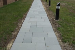 Blue Gray Thermal Walkway