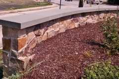 Flamed Edge Wall Cap