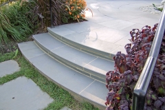 Curved Bluestone Steps & Risers