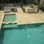 Travertine Pool Deck & Coping