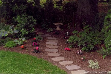 Rustic Stepping Stones