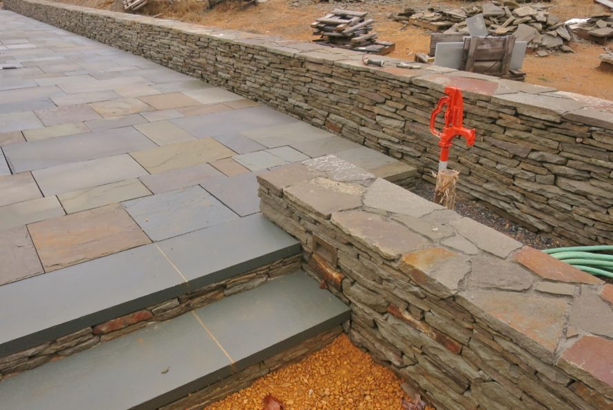 Robinson Flagstone Colonial Stone Wall Robinson Flagstone