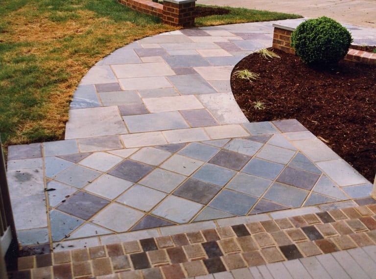 Typical Bluestone Paving Patterns | Robinson Flagstone Supplier